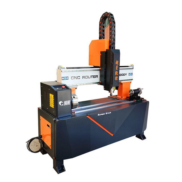 Superstar CNC CX - 1200Y เครื่องกระบอกสูบหัวเดียวงานไม้