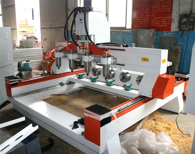 Superstar CNC CX - Four heads Cylindrical engraving machine