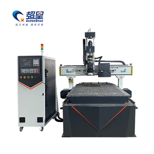 Superstar CNC 1300*2500 מ'מ מכונת חיתוך עץ ATC CNC לפרסום דלת עץ 