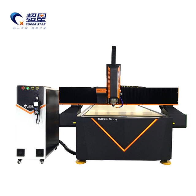 Superstar CNC 1325 เครื่องแกะสลัก CNC ตัวอักษรขนาดเล็ก