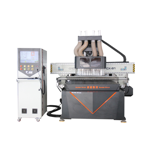 מכונת עיבוד עץ ארבעה ראשים ייצוא לסינגפור