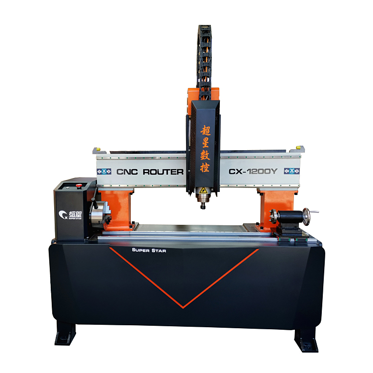 Superstar CNC CX - Small woodworking cylinder carving machine