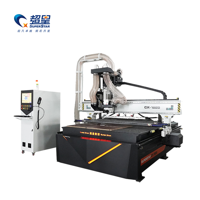 CX-1825 B11 ATC CNC-roeteerder met booreenheid