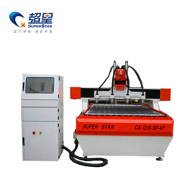 Superstar CX-1315 ម៉ាស៊ីនឆ្លាក់ឈើក្បាលបួន