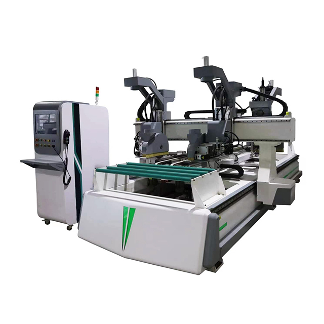 ጠንካራ የእንጨት በር 4 ጎኖች የመቁረጫ ማሽን