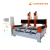 Grav&iacute;rovac&iacute; stroj na řez&aacute;n&iacute; kamene Superstar CX-1325 s dvojitou hlavou