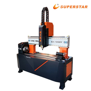 M&aacute;y khắc CNC trụ gỗ nhỏ Superstar CX-1200Y