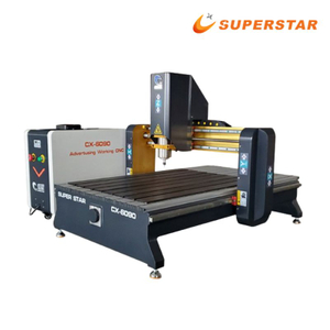 Superstar 6090 жижиг мод чиглүүлэгч CNC сийлбэр машин