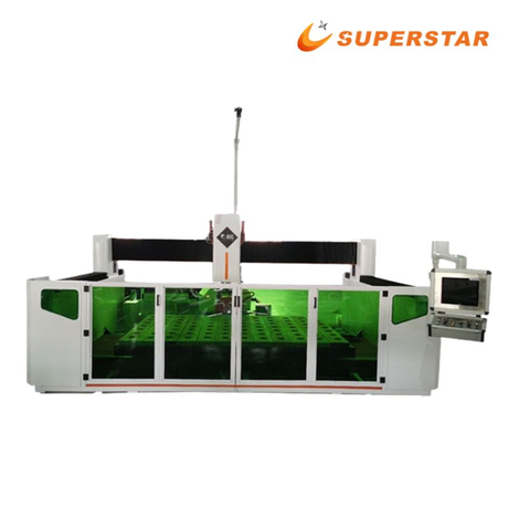 เครื่องตัดหินสะพานอินฟราเรดห้าแกน Superstar 3220