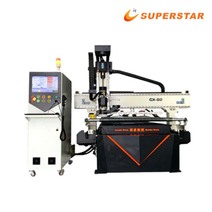 Superstar CX-1325 Mesin Pemotong Kayu CNC Linear ATC untuk Lemari
