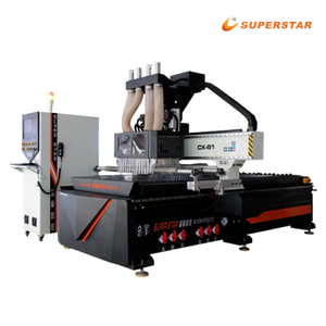 جهاز التوجيه Superstar CX-1325 ذو 4 محاور لأعمال النجارة باستخدام الحاسب الآلي لأثاث الألواح