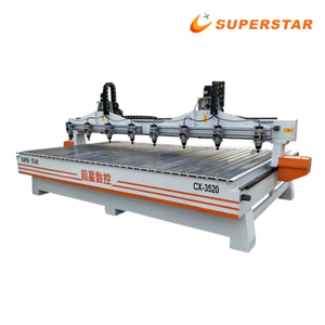 Grav&iacute;rovac&iacute; stroj na klasick&yacute; n&aacute;bytek Superstar CX-3520 s osmi hlavami