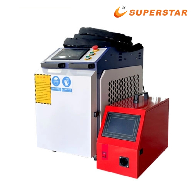 Superstar 1500W handheld vesellasersweismasjien