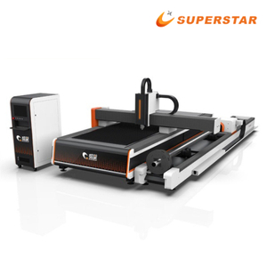 Superstar CX-3015HR เครื่องตัดไฟเบอร์เลเซอร์เพลทและท่อ