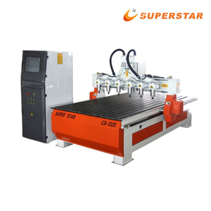 CX-1325 ባለብዙ ስፒንድል የእንጨት ሥራ CNC ራውተር ለፓነል ዕቃዎች