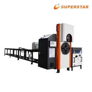 Machine de d&eacute;coupe de tubes laser &agrave; fibre CNC intelligente Superstar CX-1500S