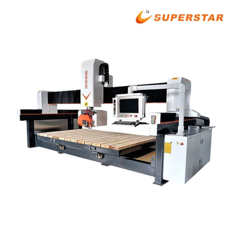 Superstar CX-3020 4-assige steenbrugsnijmachine