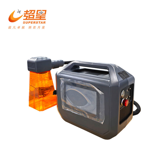 Superstar Mini draagbare draagbare vezellasermarkeermachine (20W / 30W / 50W)