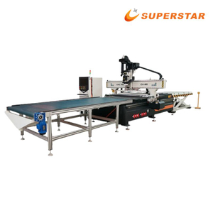 Superstar CX-1328 Line&aacute;rn&iacute; ATC CNC router s vrt&aacute;n&iacute;m a popisov&aacute;n&iacute;m